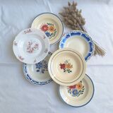 Vintage soup plates