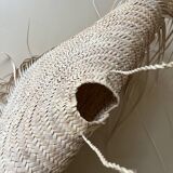 Raffia pendant light