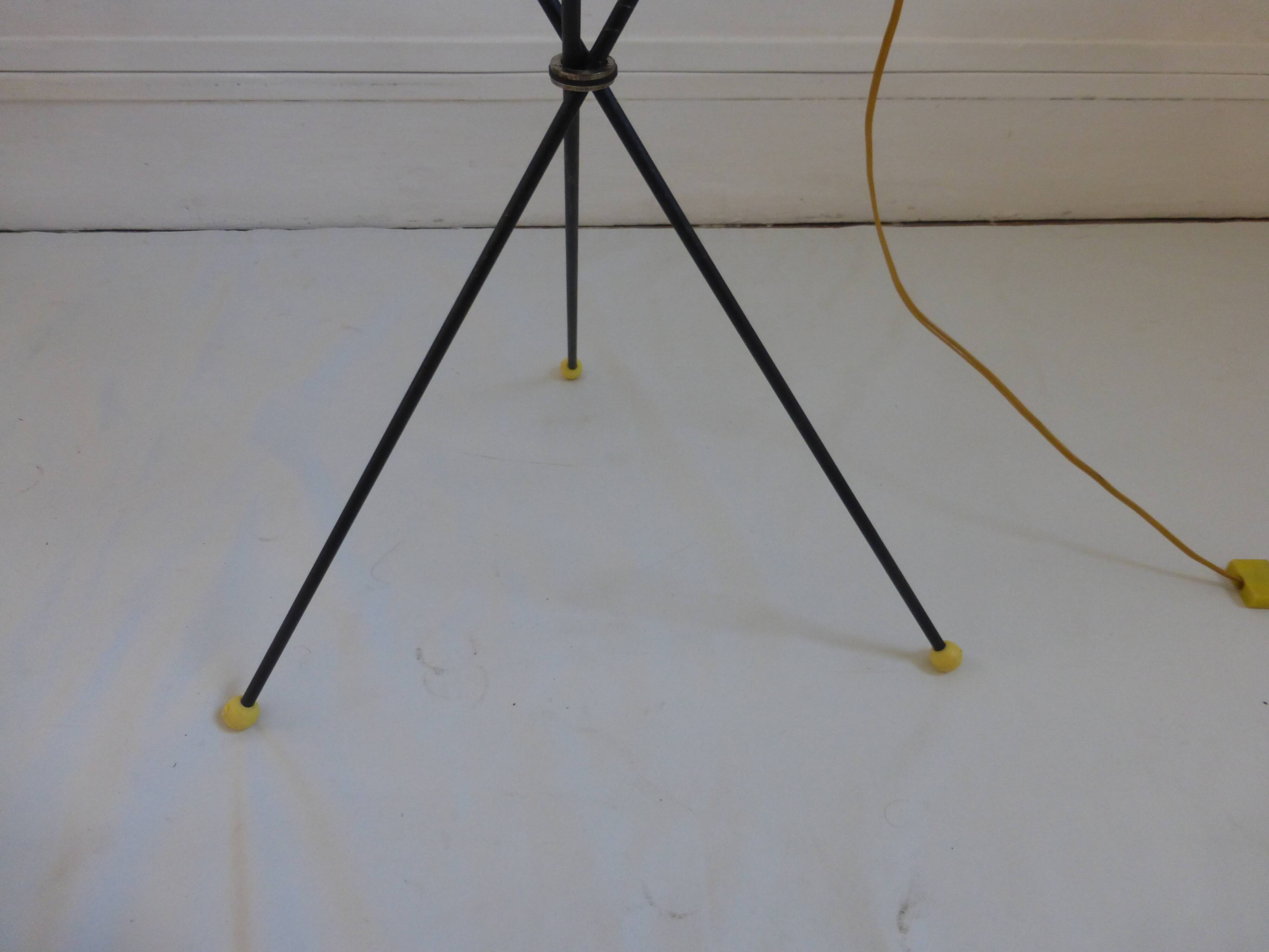 Side table with lamp,1950s
