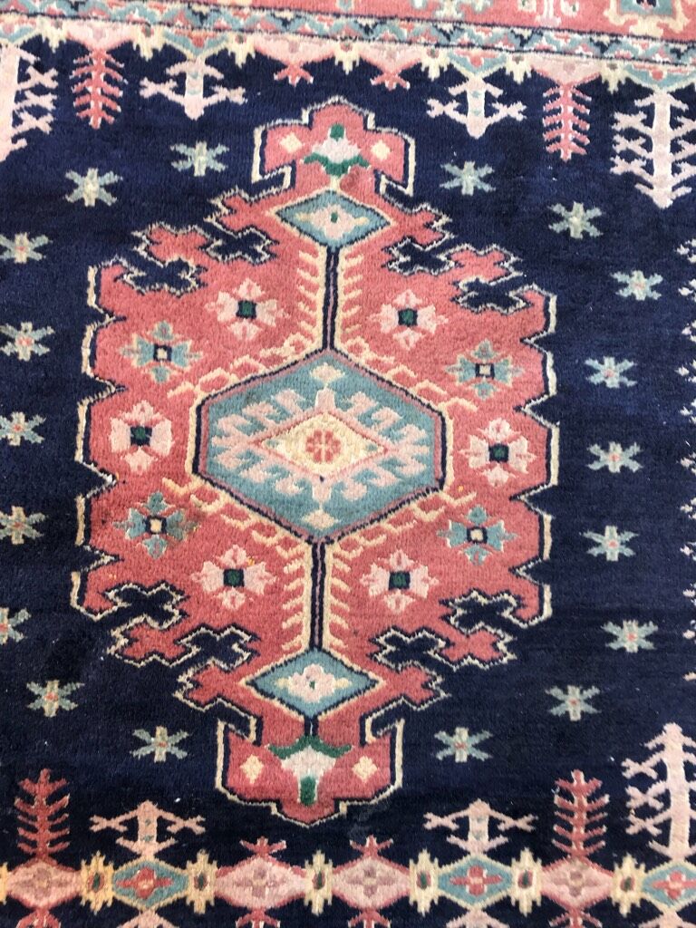 Former Pakistani oriental rug wool handmade 150x95cm