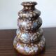Speckled ceramic vase, Belgium, circa 196O.