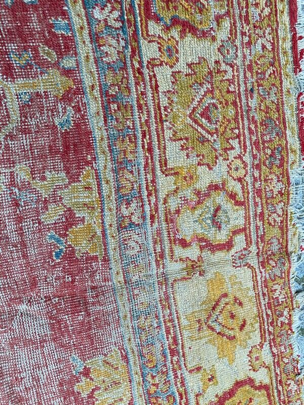 Turkish Smyrne Oushak carpet 236x466 cm