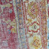 Tapis ancien Smyrne turc 236x466 cm
