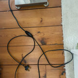 Italian palm floor lamp