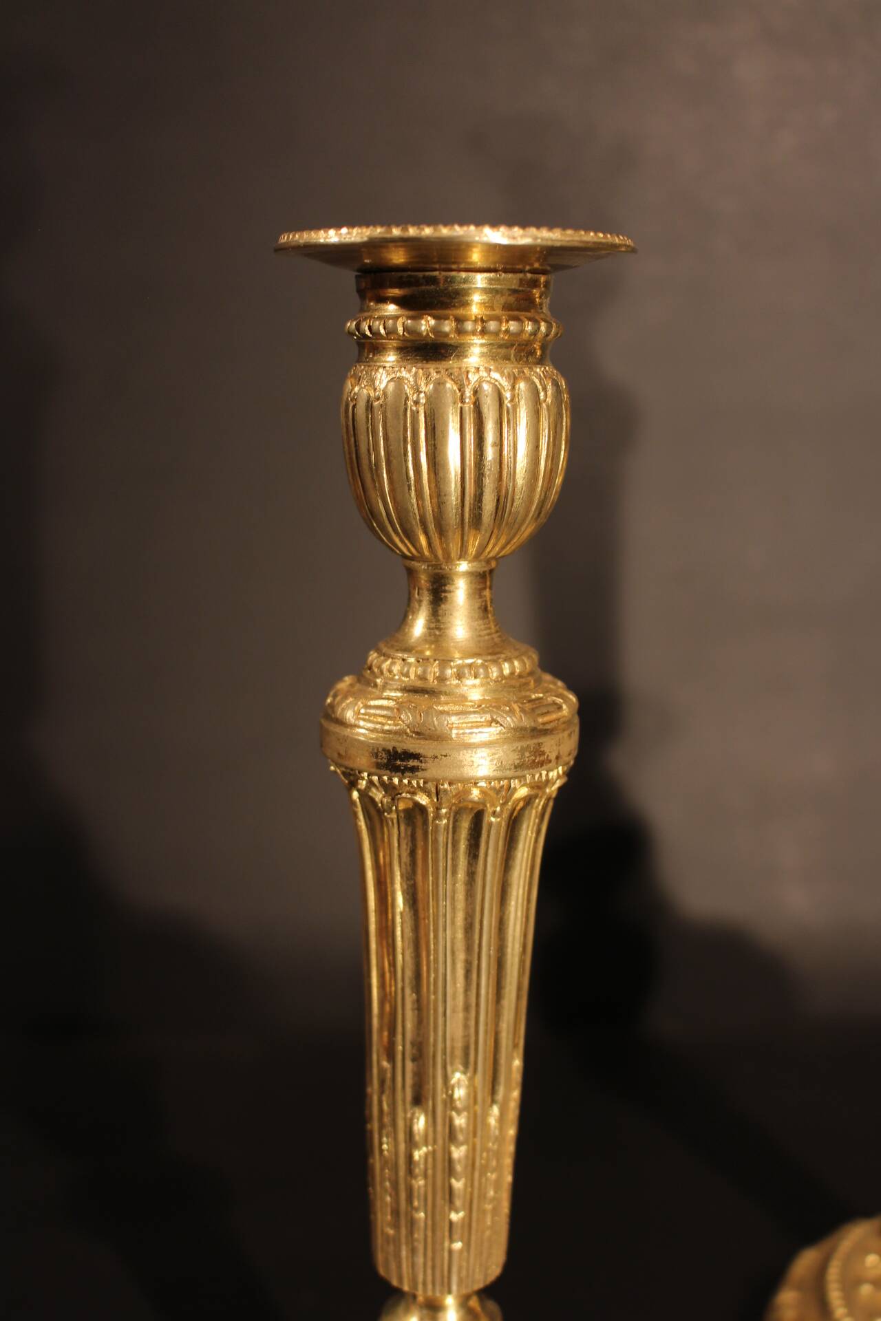 Pair of Louis XVI candlesticks