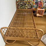 Rattan children's bed