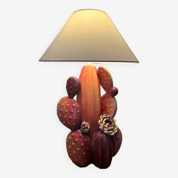 Lampe design cactus années 80/90