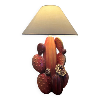 Cactus design lamp from the 80s/90s