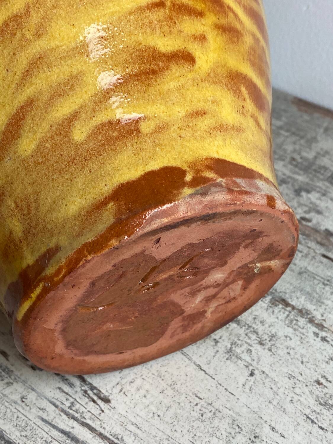 Glazed ceramic vinegar bowl