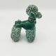 Lot of 2 royal poodles in 1960s spaghetti ceramic