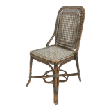 Perret and Vibert rattan chair, late 19th century