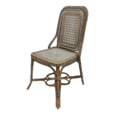 Chaise en rotin Perret et Vibert, fin 19eme