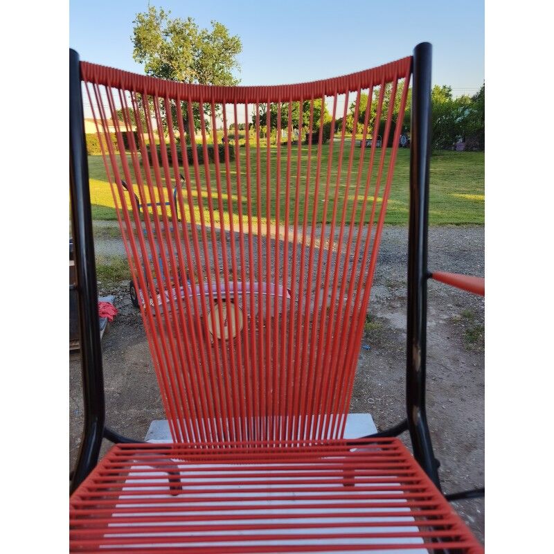 Scoubidou armchair André Monpoix