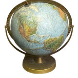 Brass globe
