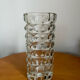 Glass crystal vase 1950