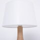 Pair of Mid-Century Handmade Stoneware table lamps model 3001 by Einar Johansen for Soholm