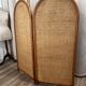 Rattan screen