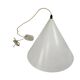 Lampe à pendentif conique minimaliste vintage - style billard Louis Poulsen - années 70