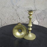 Paire de bougeoirs anciens