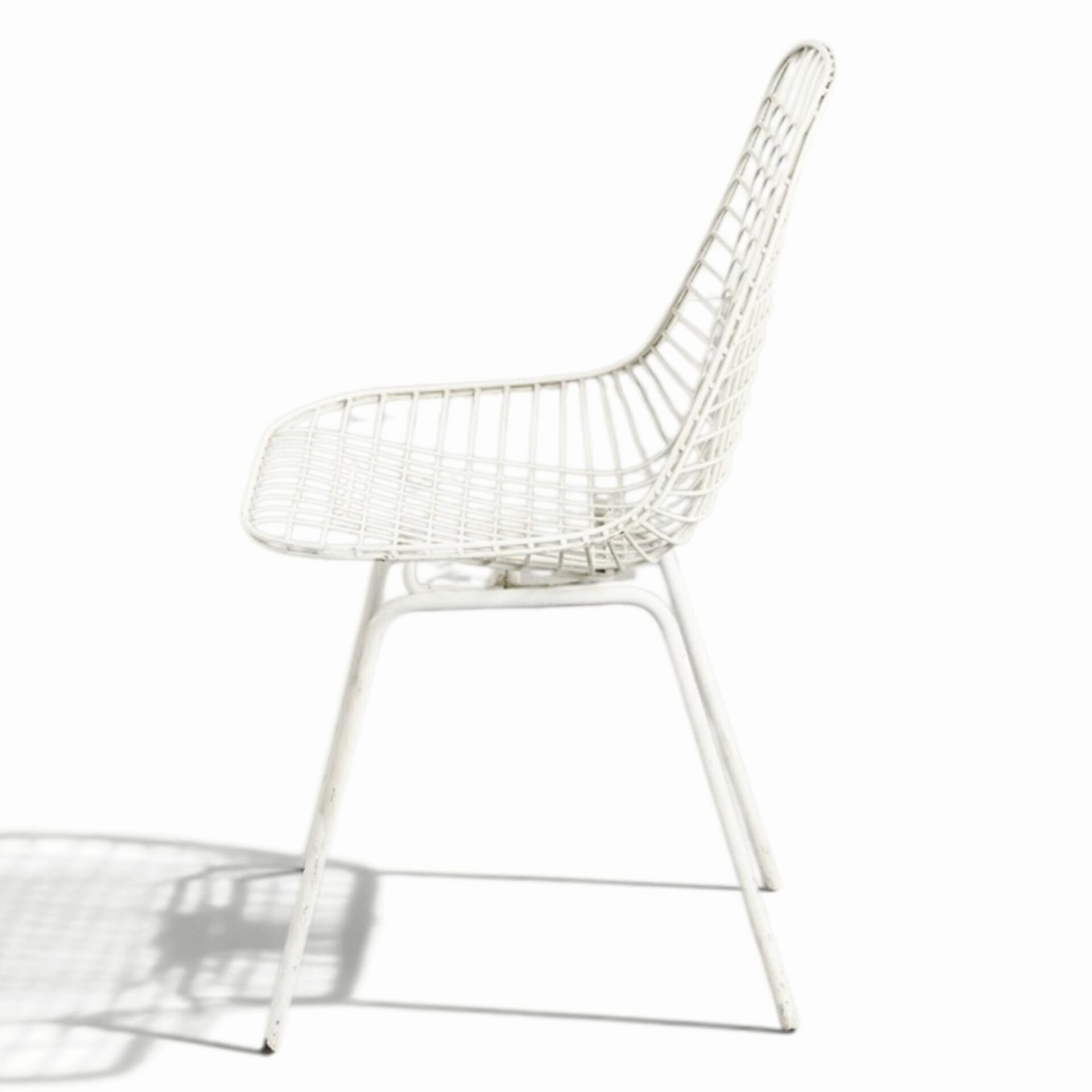 Lot De 4 Chaises "bikini" De Charles & Ray Eames Pour Herman Miller