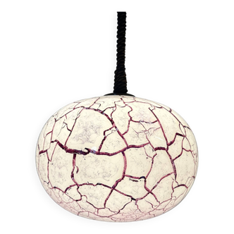 Lampe à suspension design du milieu du siècle, années 1970