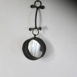 Hanging metal mirror, 1950s