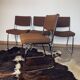 Ensemble de 4 chaises vintage