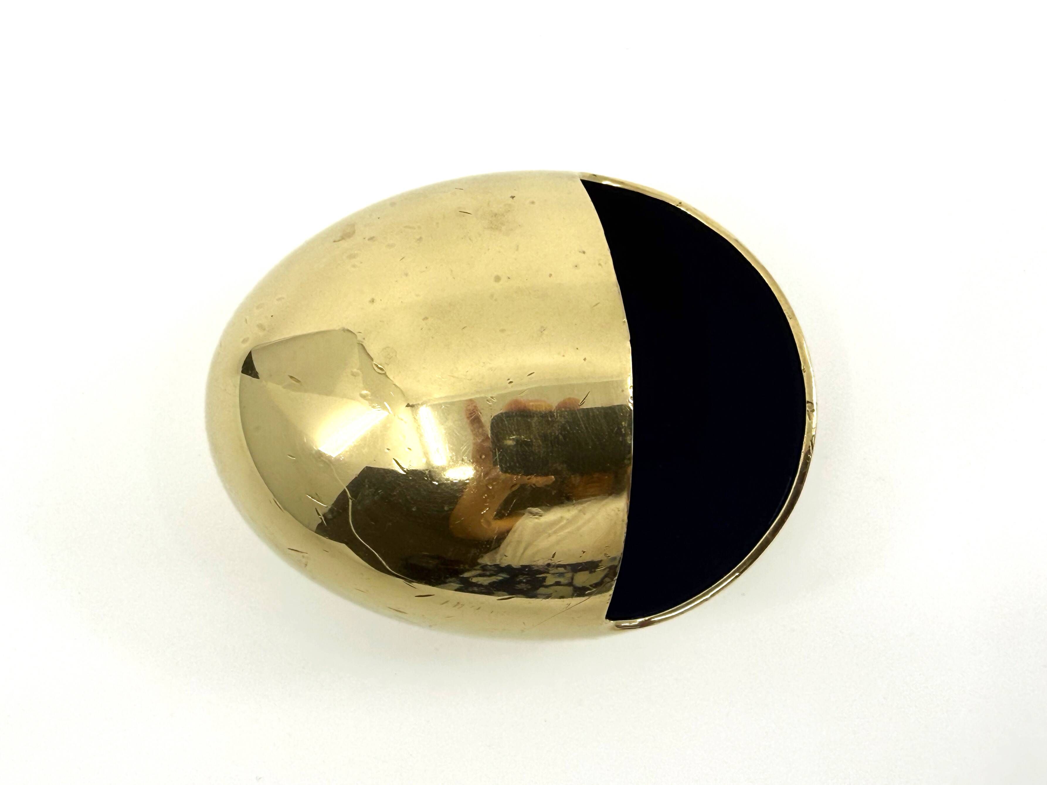 Modernist ashtray "the smile" • Hans Bundle for Carl Cohr • Denmark 50s