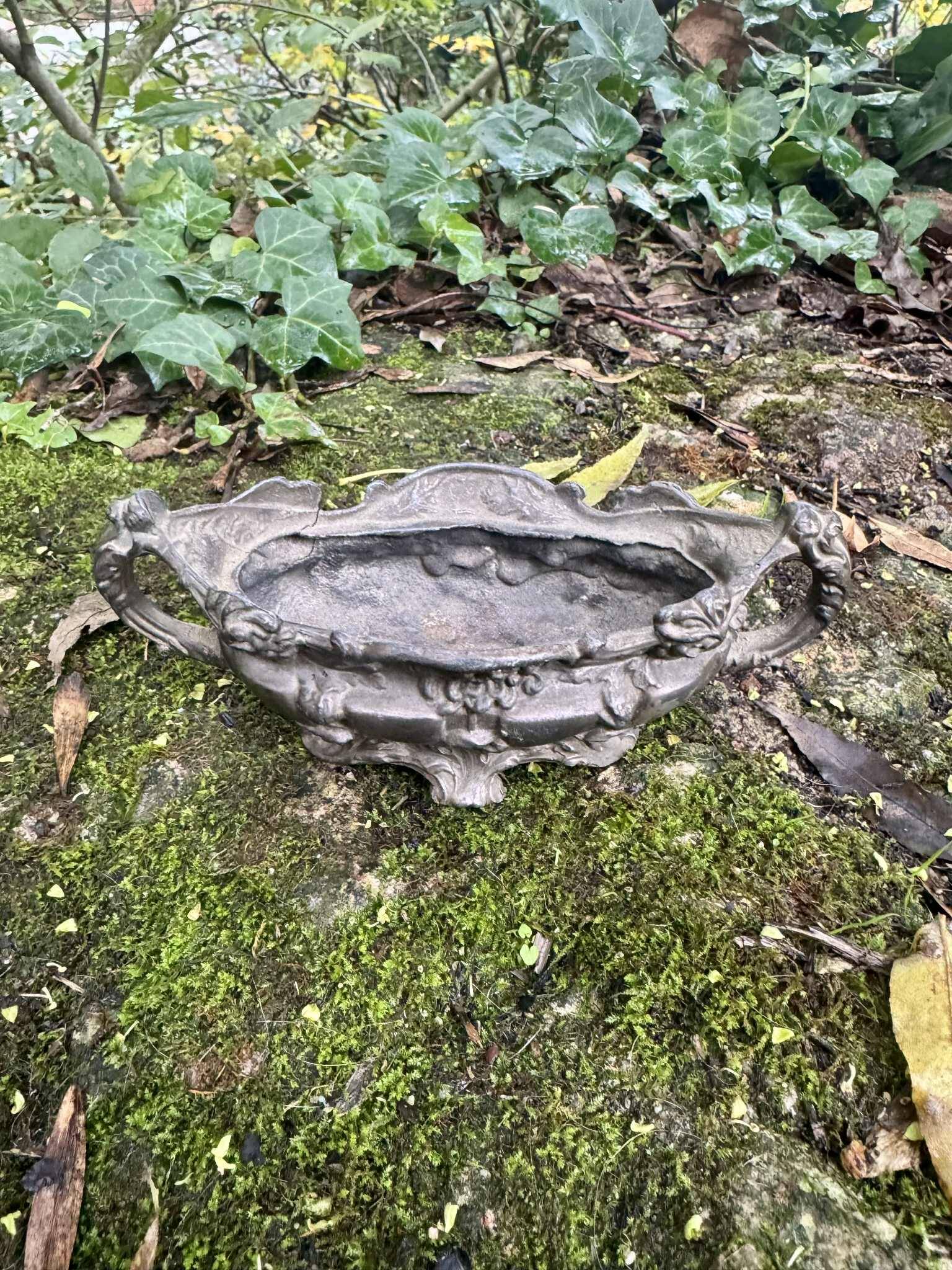 Silver planter from the Napoleon III era