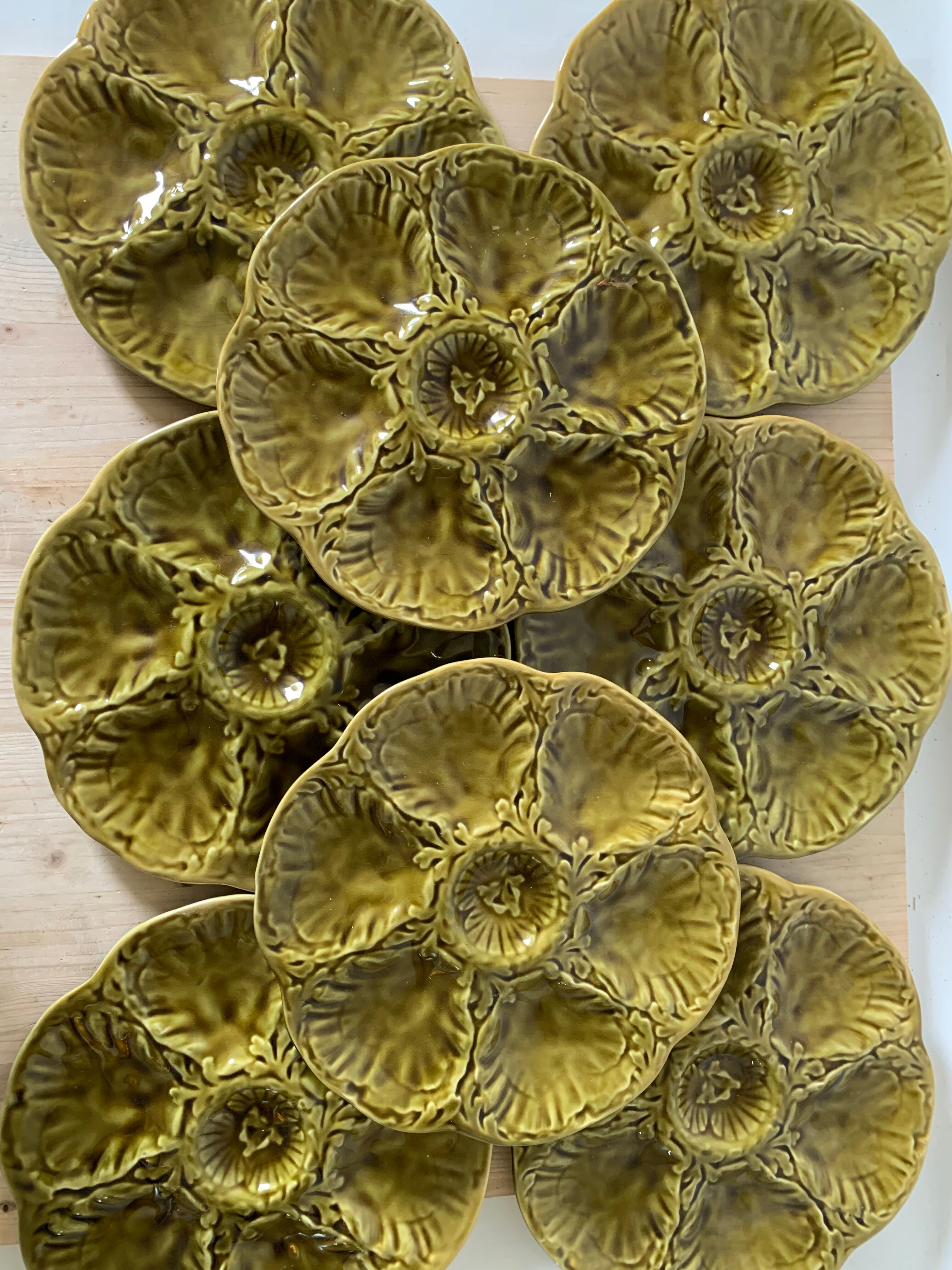 Oyster plates slurry Gien