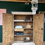 Old pink wardrobe