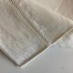 Drap en toile de lin 1960 linge de réserve 1 pers