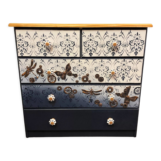 Restyled chest of drawers