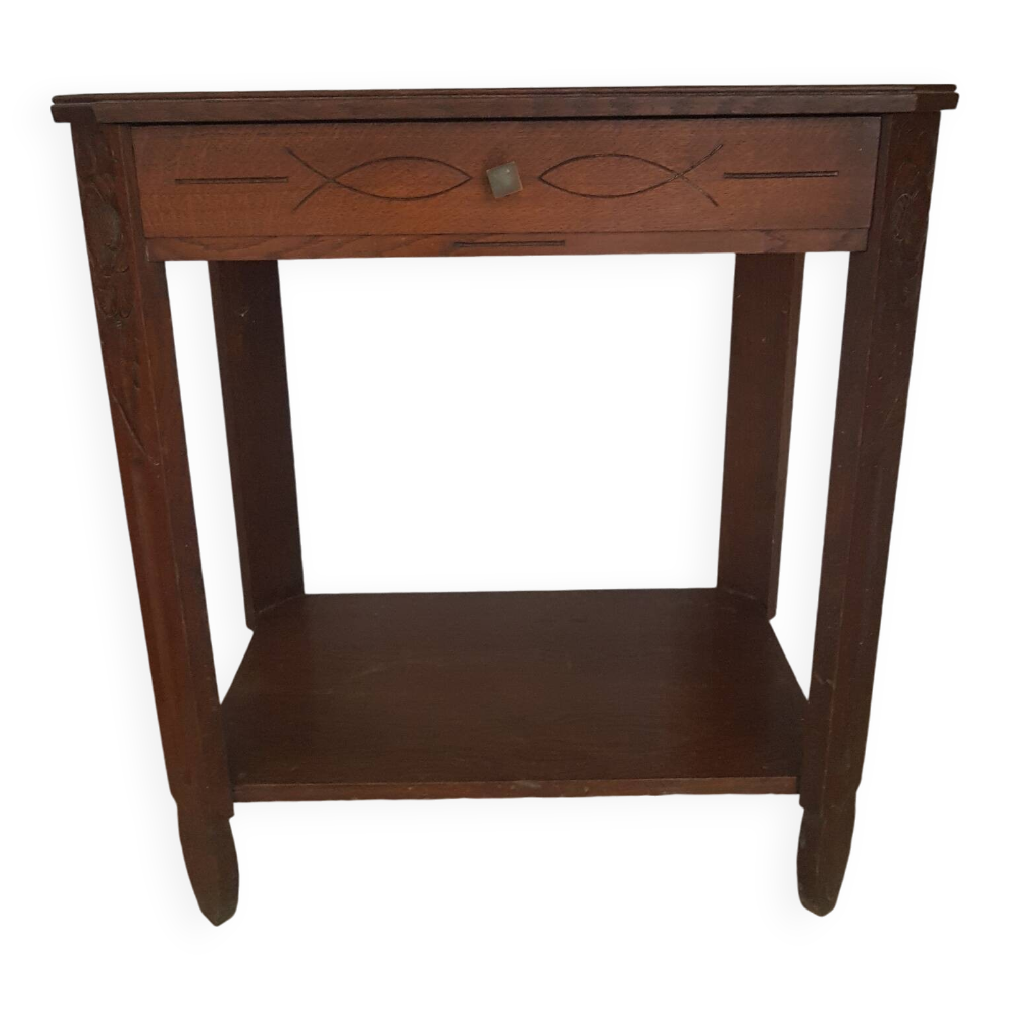 Art Deco console serving table