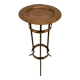Brass side table from the Vienna Secession by Josef Hoffmann
