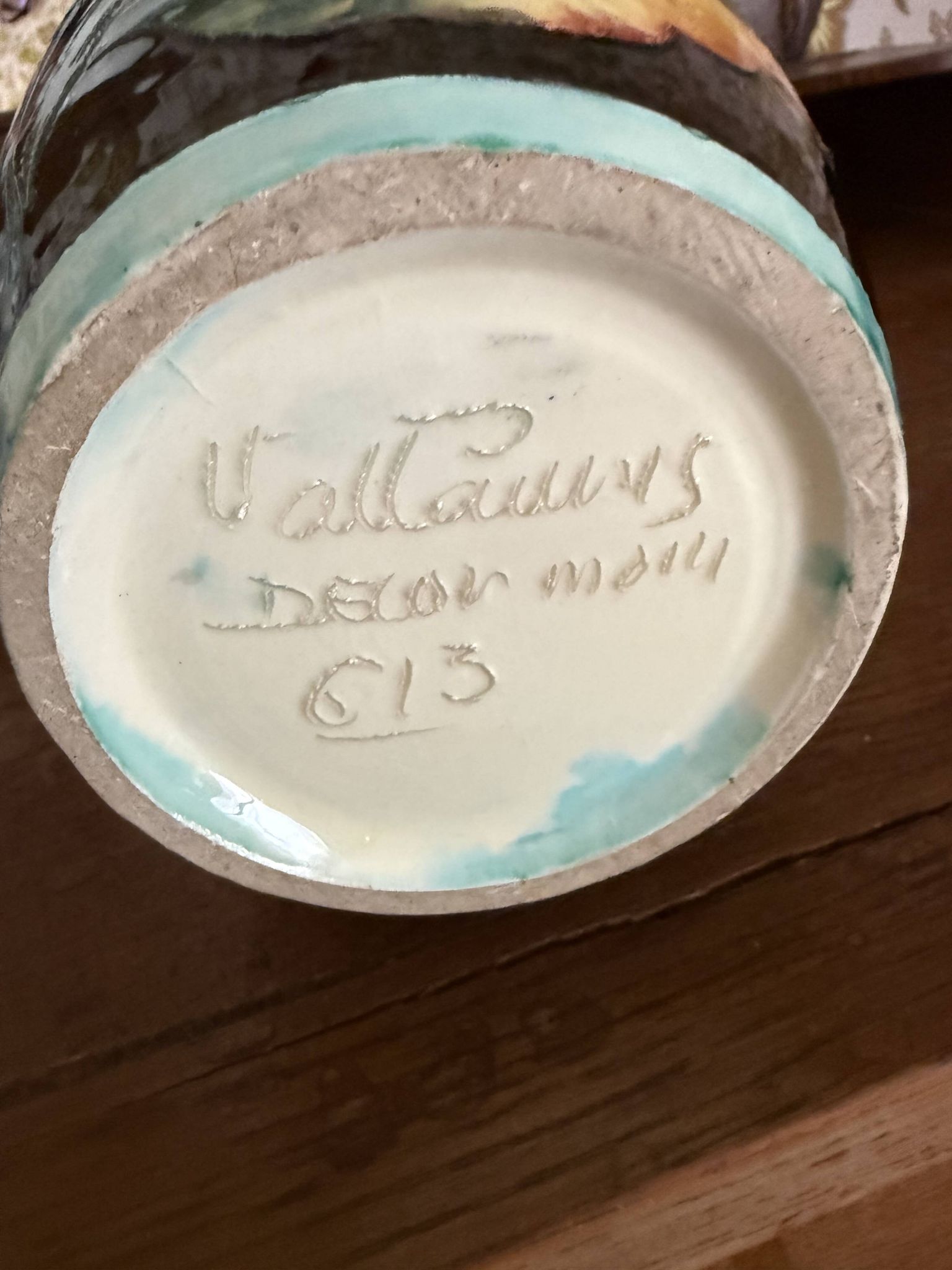 Vase style amphore de vallauris