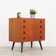 Commode en teck, design danois, années 1970, production : Danemark