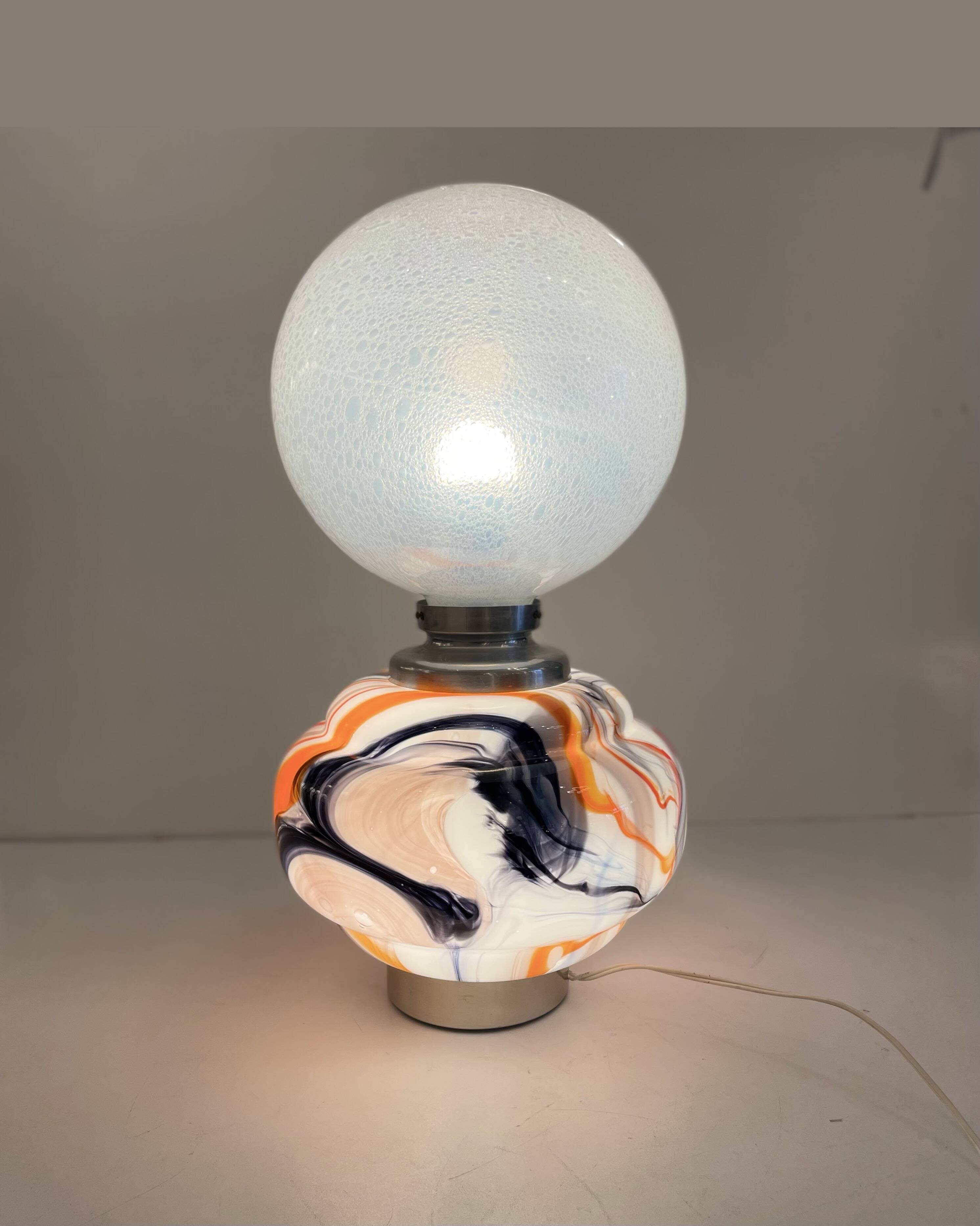 Lampe de table Murano, années 1960