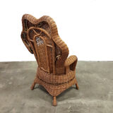 Bohemian rattan chair