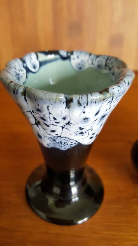 Mini Alpho vase Art Deco style 50s