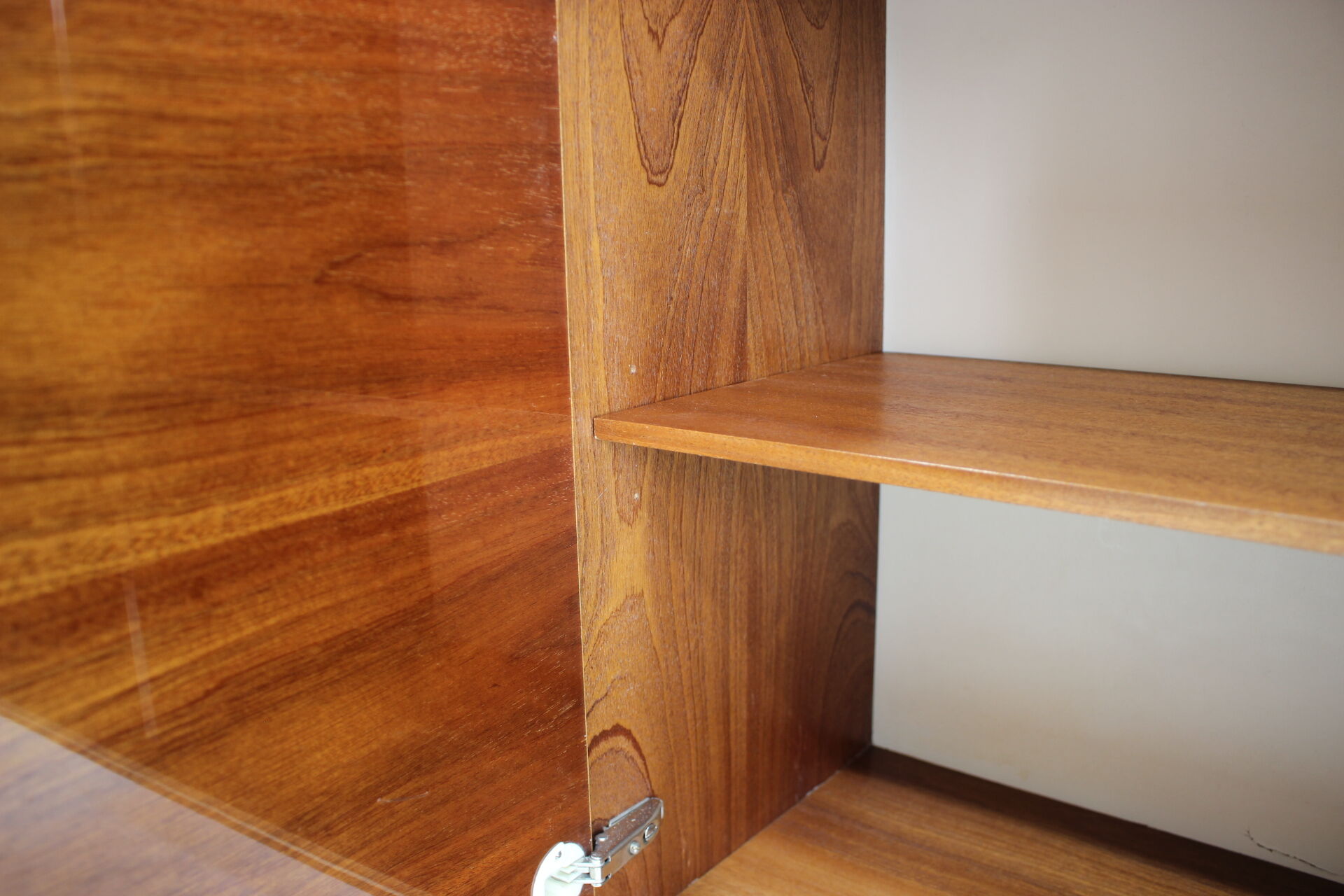 1970s Upcycled Birch Cabinet, Czechoslovakia - very good original conditon with minor signs of use -