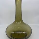 Bubble glass vase