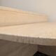 Round travertine coffee table, model for Up & Up, Italy, 1970s