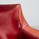 Mario Bellini model Cab 413 dining armchair in leather Cassina Italy 1977