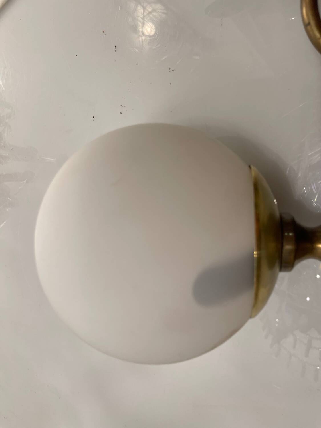 Bronze Glass Sconces Set of 2 1960’s