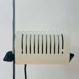 Oluce 626/L floorlamp Joe Colombo Design. Vintage Italian design. White Oluce lamp by Joe Colombo
