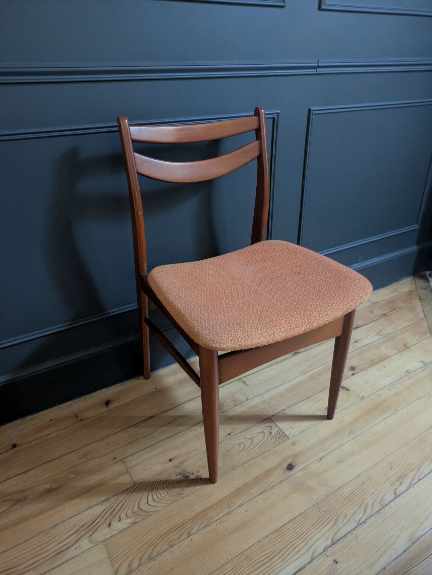 Scandinavian teak chair from the 70s