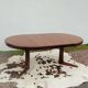 Vintage Scandinavian style table with 2 teak extensions, 1960s