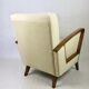 German Art Deco Beige Armchair, 1960s