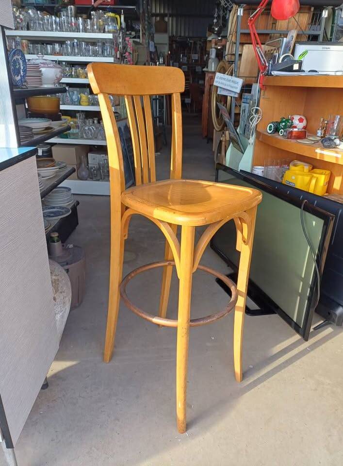 Chaise haute bar bistrot Stella vintage